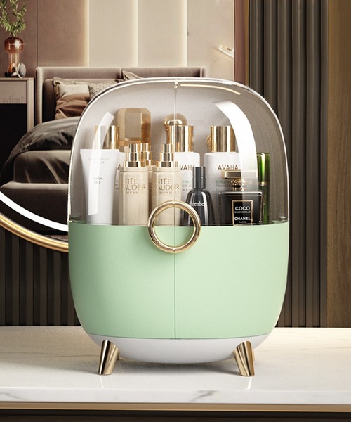 【セール】大容量コスメイクボックス（収納グッズ）｜aimoha（アイモハ）