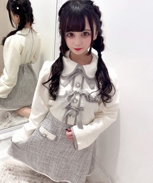 DC ribbon tweed O/P