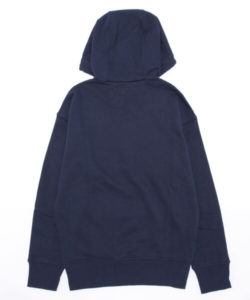 BENETTON (UNITED COLORS OF BENETTON)（ベネトンユナイテッドカラーズオブベネトン）の「ウィンタ－デザインフロントプリントスウェットフードパーカー（パーカー・メンズ・ホワイト/ネイビー/グリーン・SMALL/MEDIUM/LARGE/X-SMALL）」の4枚目の写真