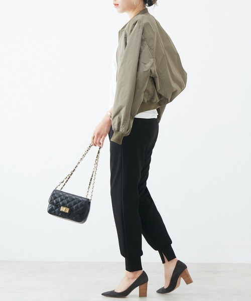 Liesse（リエス）の「【AULENTTI/オウレンティ】 チェーンバッグ（ショルダーバッグ・レディース・ブラック/サックスブルー/イエロー/グリーン・FREE）」の11枚目の写真