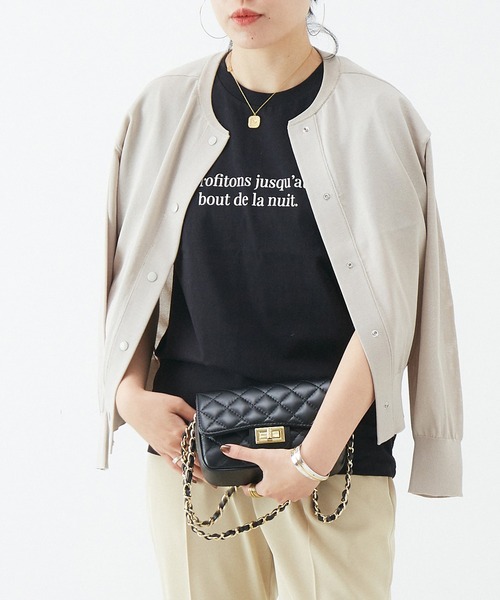 Liesse（リエス）の「【AULENTTI/オウレンティ】 チェーンバッグ（ショルダーバッグ・レディース・ブラック/サックスブルー/イエロー/グリーン・FREE）」の8枚目の写真