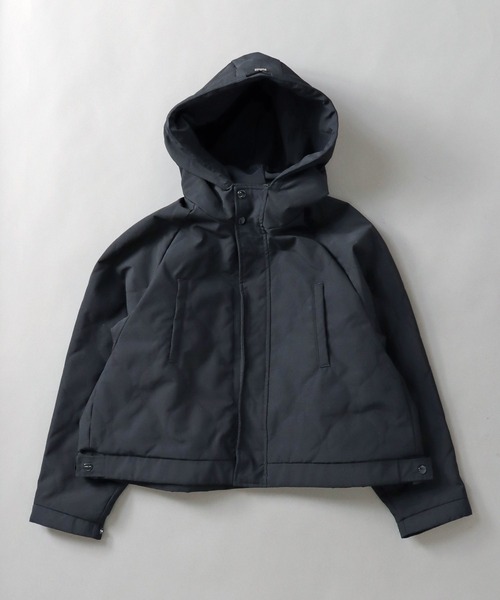Hart(ハート)の「Hart / dawn hoodie jacket(ダウンフーディージャケット)(ダウンジャケット/コート・レディース・ブラック/キャメル・36)」の1枚目の写真