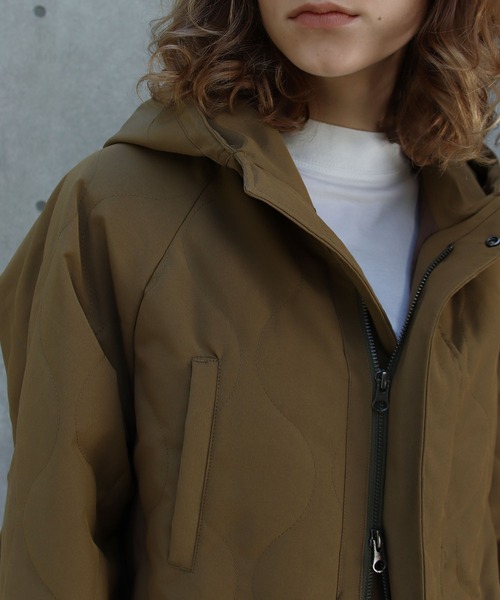 Hart(ハート)の「Hart / dawn hoodie jacket(ダウンフーディージャケット)(ダウンジャケット/コート・レディース・ブラック/キャメル・36)」の8枚目の写真