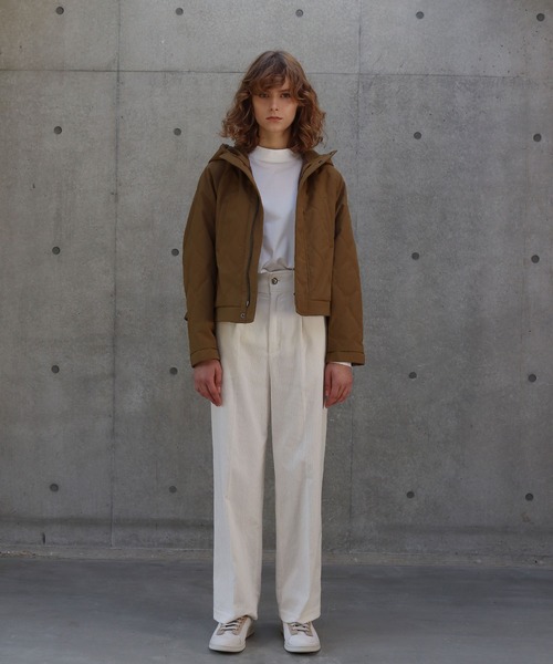 Hart(ハート)の「Hart / dawn hoodie jacket(ダウンフーディージャケット)(ダウンジャケット/コート・レディース・ブラック/キャメル・36)」の12枚目の写真