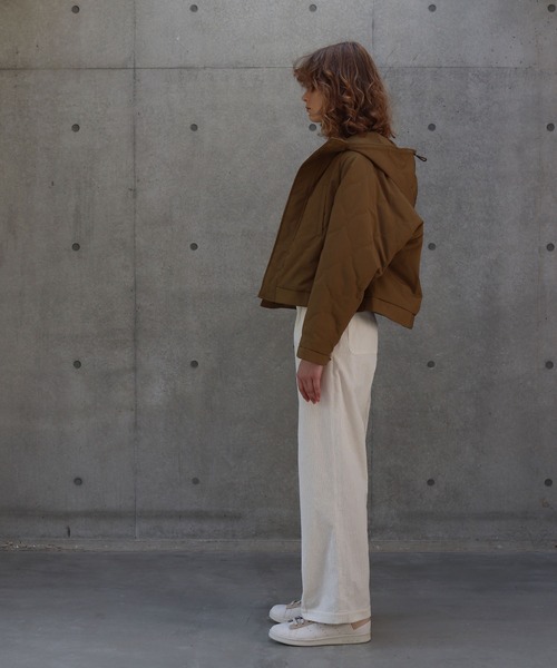 Hart(ハート)の「Hart / dawn hoodie jacket(ダウンフーディージャケット)(ダウンジャケット/コート・レディース・ブラック/キャメル・36)」の13枚目の写真