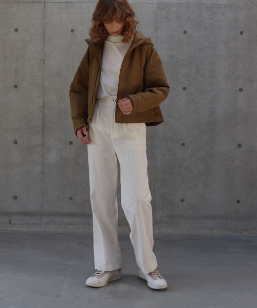 Hart(ハート)の「Hart / dawn hoodie jacket(ダウンフーディージャケット)(ダウンジャケット/コート・レディース・ブラック/キャメル・36)」の15枚目の写真