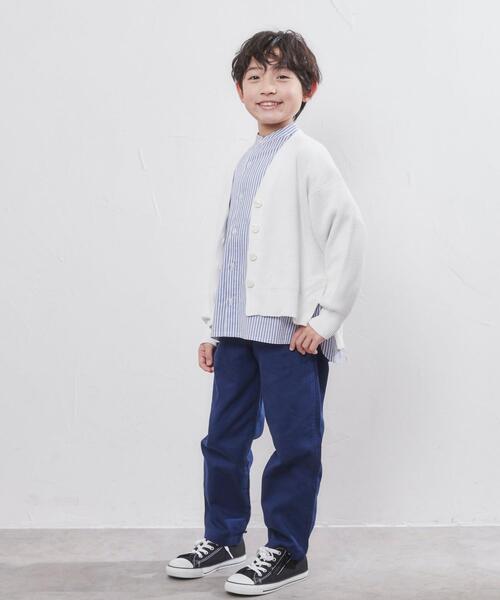 coen（コーエン）の「ペインターパンツ（ネイビー）（チノパンツ・キッズ・ネイビー・100/110/120/130/140/150）」の3枚目の写真