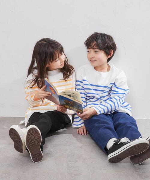 coen（コーエン）の「ペインターパンツ（ネイビー）（チノパンツ・キッズ・ネイビー・100/110/120/130/140/150）」の5枚目の写真