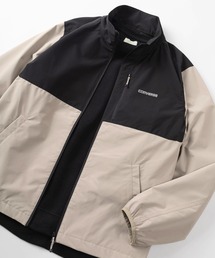 CONVERSE（コンバース）の「【CONVERSE/コンバース】ルーズシルエット ブランドネーム ジップアップ スタンドブルゾン/ ジップアップ ジャケット/【撥水】【透湿性】（ブルゾン・メンズ）」