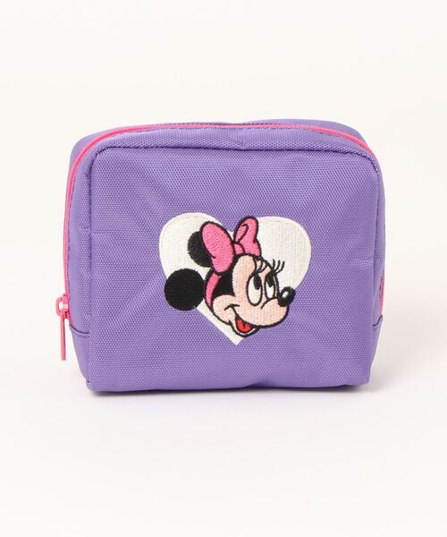 Disney（ディズニー）の「【 Disney 】 ポリエステル刺繍ポーチ