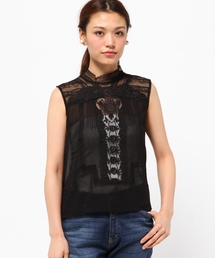 CROON A SONG | ﾉｰｽﾘｰﾌﾞｼﾌｫﾝﾚｰｽﾌﾞﾗｳｽ(シャツ/ブラウス)