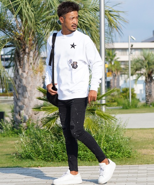 W/Rスターベアースウェットプル（スウェット）｜adamsJUGGLER（アダムスジャグラー）