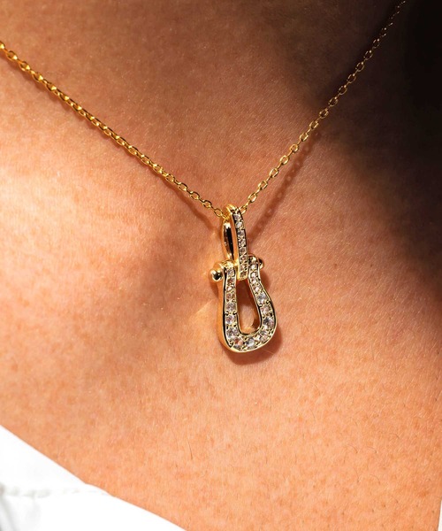 JOKER（ジョーカー）の「ホースシューネックレス メンズ アクセサリー（ネックレス・メンズ・ゴールド/シルバー・FREE）」の4枚目の写真