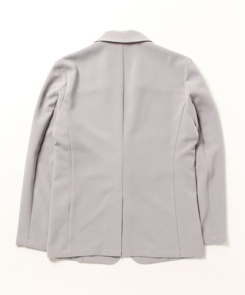 ATTACHMENT（アタッチメント）の「ストレッチダブルクロス 2B ジャケット / PE STRECHT DOUBLE CLOTH 2B JACKET（テーラードジャケット・メンズ・ライトグレー/ダークグレー/ブラック・1/2/3）」の4枚目の写真