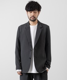 ATTACHMENT | ストレッチダブルクロス 2B ジャケット / PE STRECHT DOUBLE CLOTH 2B JACKET(テーラードジャケット)