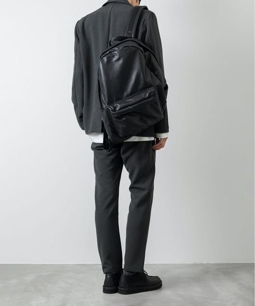 ATTACHMENT（アタッチメント）の「ストレッチダブルクロス 2B ジャケット / PE STRECHT DOUBLE CLOTH 2B JACKET（テーラードジャケット・メンズ・ライトグレー/ダークグレー/ブラック・1/2/3）」の18枚目の写真