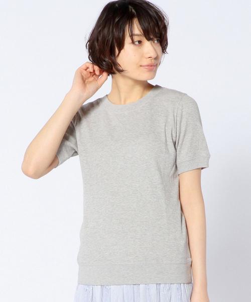 Another Edition（アナザーエディション）の「ワッフルショートスリーブ/AEBC WAFFLE SSL◆（Tシャツ/カットソー・レディース・ホワイト/グレー/イエロー/オリーブ・フリー）」の3枚目の写真