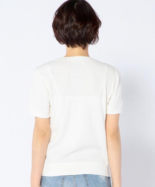 Another Edition（アナザーエディション）の「ワッフルショートスリーブ/AEBC WAFFLE SSL◆（Tシャツ/カットソー・レディース・ホワイト/グレー/イエロー/オリーブ・フリー）」の15枚目の写真