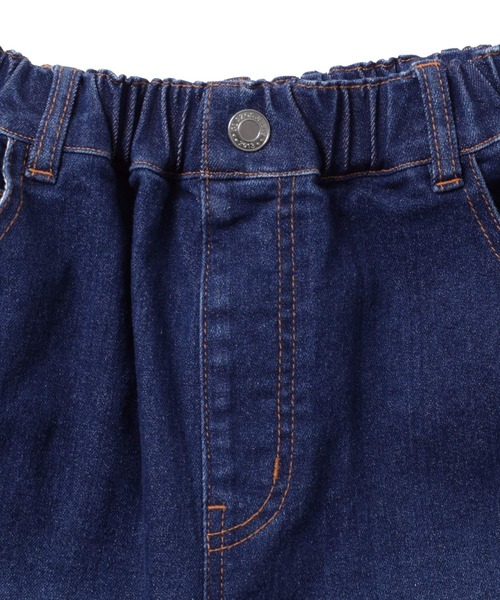 GLAZOS（グラソス）の「[テーパード]ビンテージ加工・ワイドデニムパンツ【セットアップ対応】（デニムパンツ・キッズ・ブルー/インディゴブルー・160cm/170cm/150cm/140cm）」の4枚目の写真