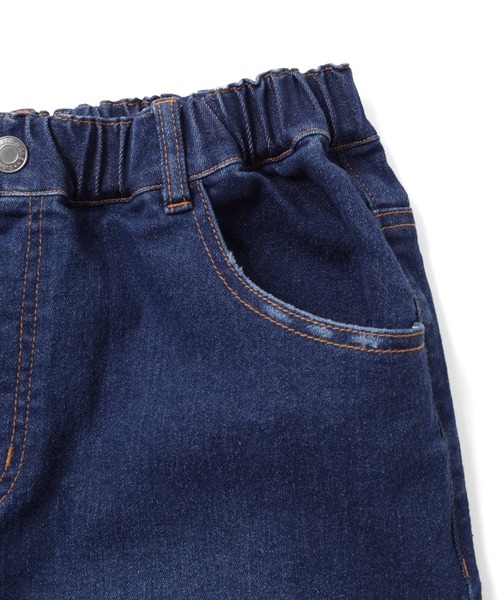 GLAZOS（グラソス）の「[テーパード]ビンテージ加工・ワイドデニムパンツ【セットアップ対応】（デニムパンツ・キッズ・ブルー/インディゴブルー・160cm/170cm/150cm/140cm）」の3枚目の写真