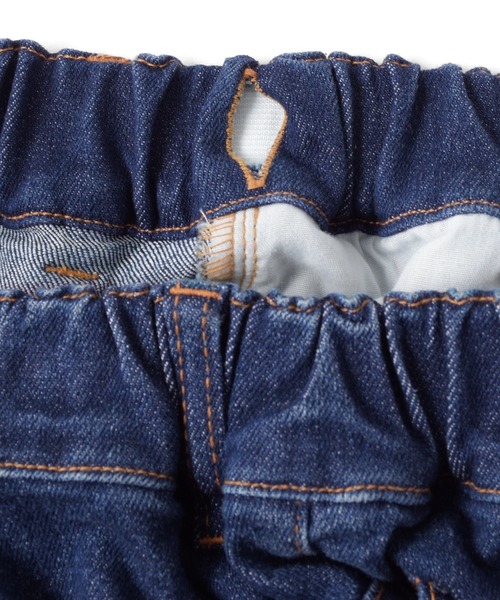 GLAZOS（グラソス）の「[テーパード]ビンテージ加工・ワイドデニムパンツ【セットアップ対応】（デニムパンツ・キッズ・ブルー/インディゴブルー・160cm/170cm/150cm/140cm）」の8枚目の写真