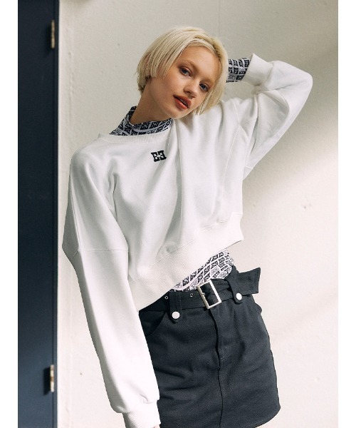 ENVYM(アンビー)の「EロゴスキンTOPS(Tシャツ/カットソー・レディース・ホワイト/ブラック・FREE)」の17枚目の写真