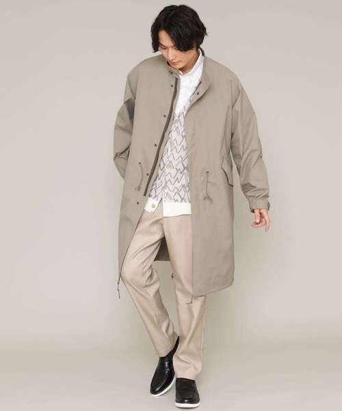 a.v.v（アーヴェヴェ）の「キカジャカードワイドカーディガン（カーディガン/ボレロ・メンズ・ブルー/アイボリー・48/46）」の9枚目の写真