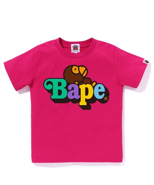 A BATHING APE（アベイシングエイプ）の「COLORS MILO ON BAPE TEE K