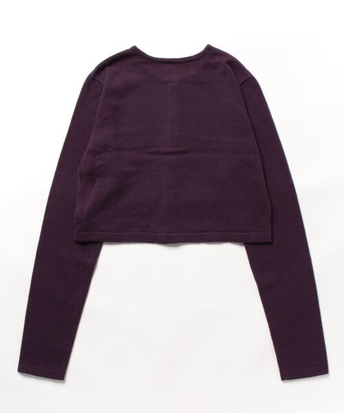 バタフライボタン カラーカーディガン TINA:JOJUN(カーディガン/ボレロ)|TINA:JOJUN(ティーナジョジュン) バタフライボタン カラーカーディガン TINA:JOJUN(カーディガン/ボレロ)|TINA:JOJUN(ティーナジョジュン)