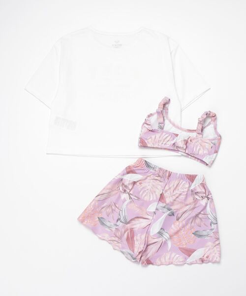 ROXY（ロキシー）の「ROXY/ロキシー MINI ON THE BEACH 水着 ビキニ セット 親子コーデ TSW231102（水着・キッズ・パープル系その他/ラベンダー・120cm/130cm/140cm/150cm）」の3枚目の写真