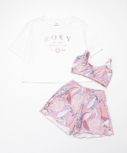 ROXY（ロキシー）の「ROXY/ロキシー MINI ON THE BEACH 水着 ビキニ セット 親子コーデ TSW231102（水着・キッズ・パープル系その他/ラベンダー・120cm/130cm/140cm/150cm）」の12枚目の写真