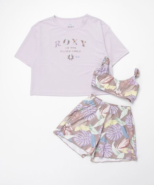 ROXY（ロキシー）の「ROXY/ロキシー MINI ON THE BEACH 水着 ビキニ セット 親子コーデ TSW231102（水着・キッズ・パープル系その他/ラベンダー・120cm/130cm/140cm/150cm）」の13枚目の写真