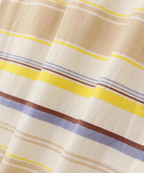 AVIREX(アヴィレックス)の「YARN-DYED MULTI BORDER SHIRT/ ヤーンダイ マルチボーダーシャツ(シャツ/ブラウス・レディース・イエロー/レッド・FREE)」の19枚目の写真