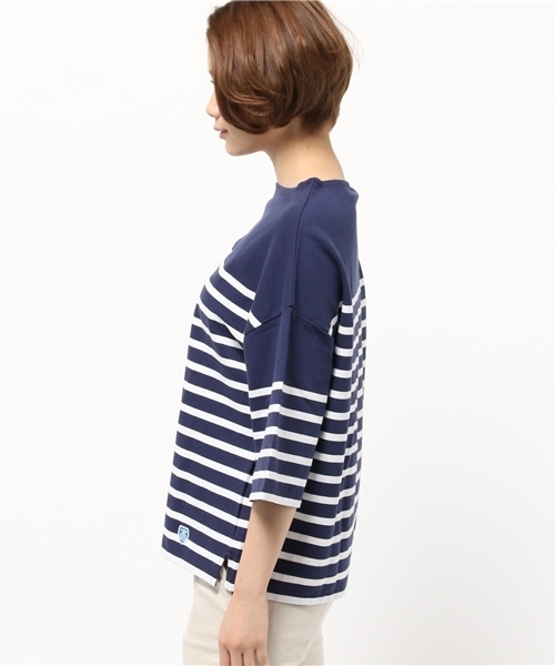 OUTLET(アウトレット)の「【Ciaopanic】18stripe(Tシャツ/カットソー・レディース・ネイビー・FREE)」の3枚目の写真