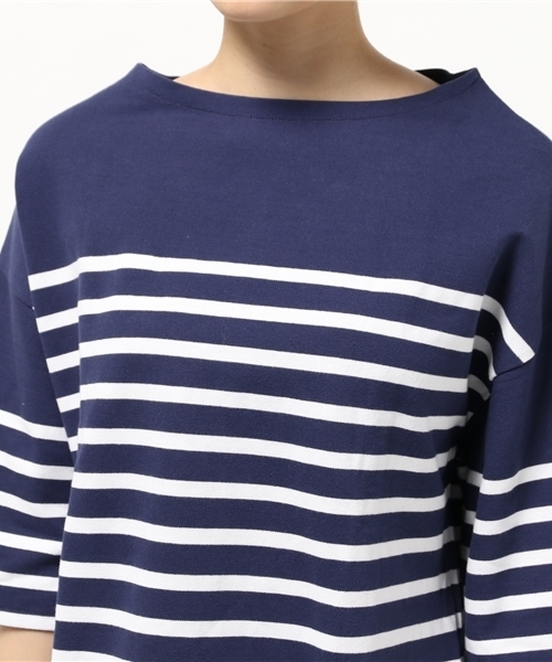 OUTLET(アウトレット)の「【Ciaopanic】18stripe(Tシャツ/カットソー・レディース・ネイビー・FREE)」の5枚目の写真