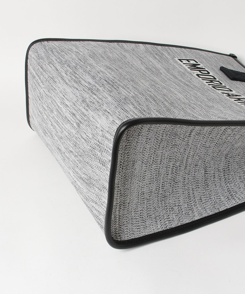 EMPORIO ARMANI（エンポリオアルマーニ）の「【エンポリオ アルマーニ】メランジ　バッグ（トートバッグ・メンズ・霜降りグレー・FREE）」の3枚目の写真