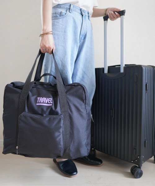 折りたたみ式 トラベル スクエア トートバッグ / 旅行バッグ #_