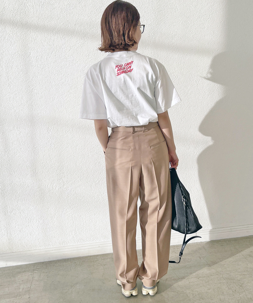 スピックアンドスパン✨23AW ビッグシルエット　ラガーシャツ　ベージュ Spick & Span （スピック アンド スパン）ラガーシャツ - メルカリ