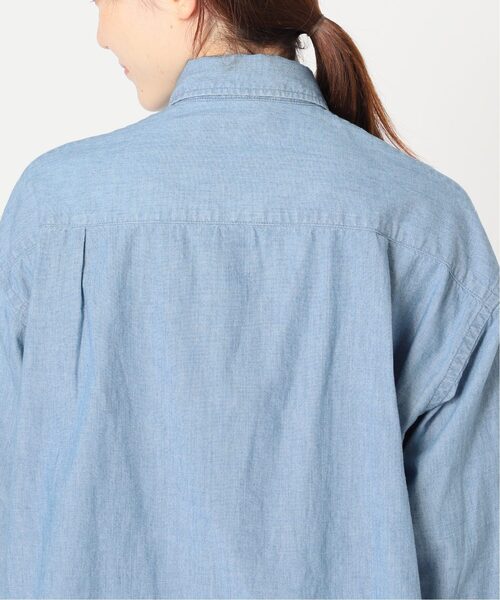 FRAMeWORKダンガリーシャツ フレームワーク FRAMeWORK ≪追加予約≫ダンガリーシャツ （ブルー C
