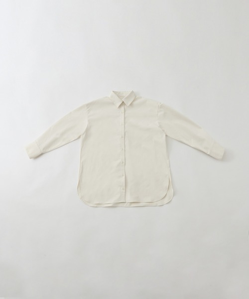 CEL ANSWER（シーイーエルアンサー）の「オーバーサイズテーラードシャツ（シャツ/ブラウス・レディース・ホワイト/ネイビー・FREE）」の22枚目の写真