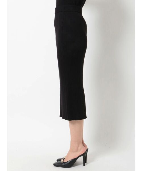 RESEXXY（リゼクシー）の「リブニットタイトスカート【セットアップ着用可能】（スカート・レディース・ピンク/ブラック/アイボリー・FREE）」の22枚目の写真