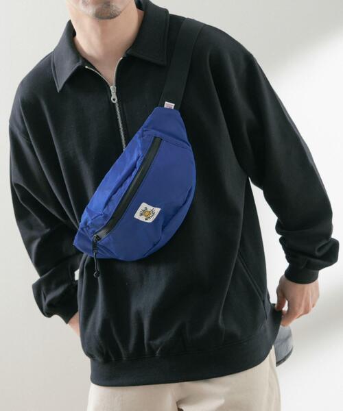 ITEMS URBANRESEARCH（アイテムズ アーバンリサーチ）の「WILD WALLETS　Fanny Pack（ショルダーバッグ・メンズ・ブラック/グリーン/ブルー/ベージュ系その他・-）」の4枚目の写真