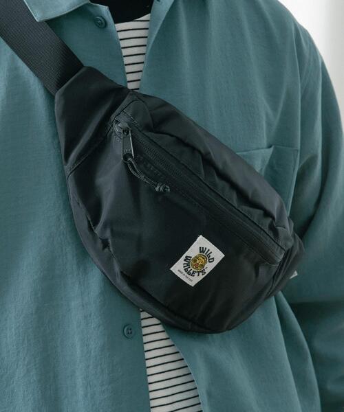 ITEMS URBANRESEARCH（アイテムズ アーバンリサーチ）の「WILD WALLETS　Fanny Pack（ショルダーバッグ・メンズ・ブラック/グリーン/ブルー/ベージュ系その他・-）」の2枚目の写真