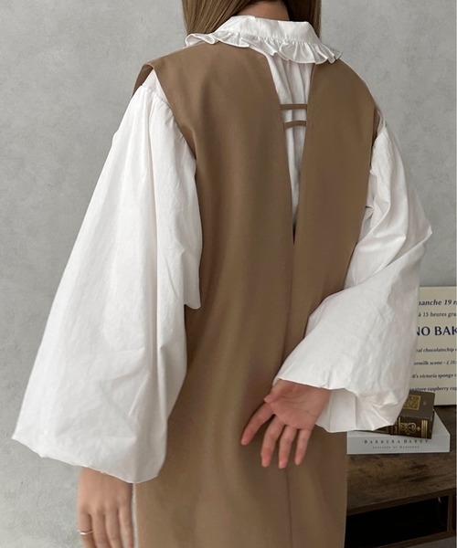 apres jour clair(アプレジュールクレア)の「【apres jour clair】アソート襟ブラウス【ZOZOTOWN限定アイテム】(シャツ/ブラウス・レディース・アイボリー/オフホワイト/ホワイト系その他/ベージュ系その他・フリー/X-LARGE)」の12枚目の写真