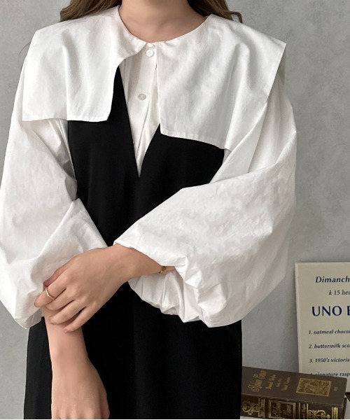 apres jour clair(アプレジュールクレア)の「【apres jour clair】アソート襟ブラウス【ZOZOTOWN限定アイテム】(シャツ/ブラウス・レディース・アイボリー/オフホワイト/ホワイト系その他/ベージュ系その他・フリー/X-LARGE)」の8枚目の写真