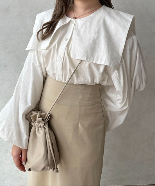 apres jour clair(アプレジュールクレア)の「【apres jour clair】アソート襟ブラウス【ZOZOTOWN限定アイテム】(シャツ/ブラウス・レディース・アイボリー/オフホワイト/ホワイト系その他/ベージュ系その他・フリー/X-LARGE)」の6枚目の写真