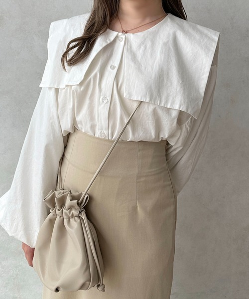 apres jour clair(アプレジュールクレア)の「【apres jour clair】アソート襟ブラウス【ZOZOTOWN限定アイテム】(シャツ/ブラウス・レディース・アイボリー/オフホワイト/ホワイト系その他/ベージュ系その他・フリー/X-LARGE)」の7枚目の写真