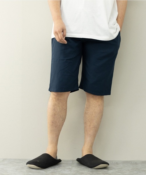 STYLEBLOCK（スタイルブロック）の「リビングショーツショートパンツハーフパンツ（その他パンツ・メンズ・F/E/I/D/ベージュ/H/G/ブルーグリーン/C/ネイビー/ブラック/カーキ・L/M/LL）」の4枚目の写真