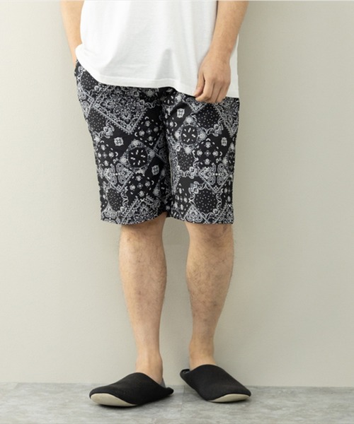 STYLEBLOCK（スタイルブロック）の「リビングショーツショートパンツハーフパンツ（その他パンツ・メンズ・F/E/I/D/ベージュ/H/G/ブルーグリーン/C/ネイビー/ブラック/カーキ・L/M/LL）」の6枚目の写真