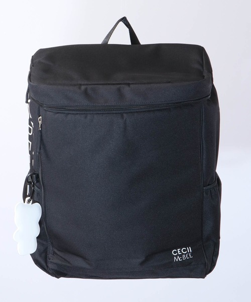 CECIL McBEE（セシルマクビー）の「ポリキャンスクエアリュック（バックパック/リュック・レディース・ピンク/ブラック・F）」の3枚目の写真